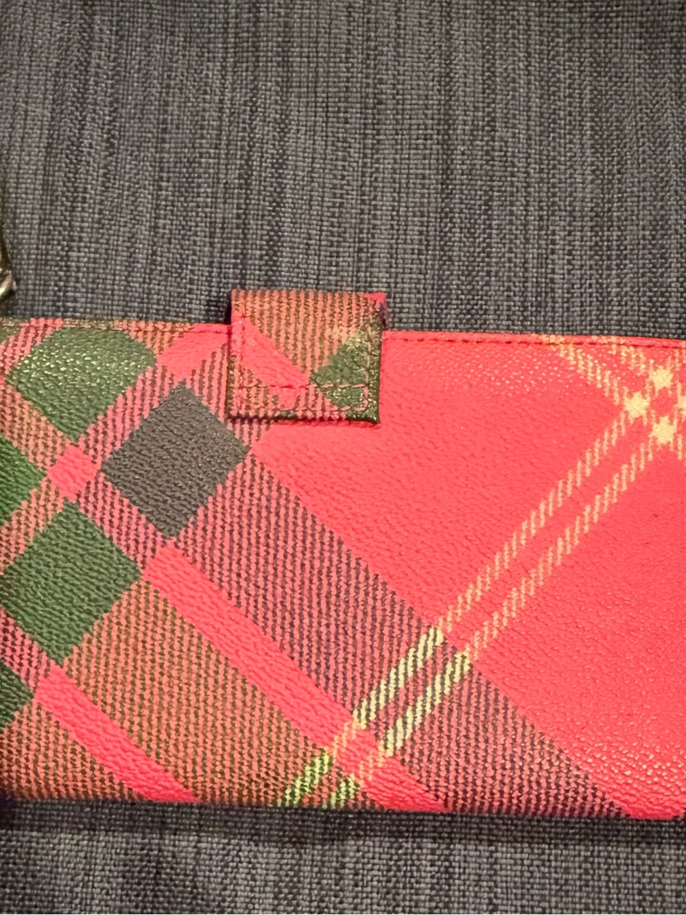 Vivienne Westwood Plaid Derby Wallet - Picture 6 of 7